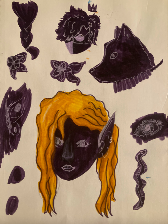 My idea for this was to try drawing inverted or something, it doesn;t look very good. Also this was about the time I got into watching Ranboo.